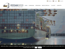Tablet Screenshot of oceansped.com